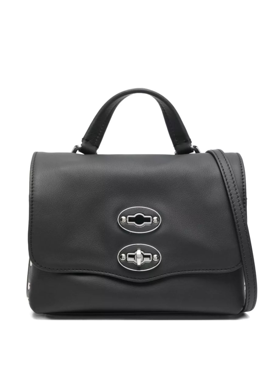 Zanellato Borsa a mano in pelle baby Postina Saeta