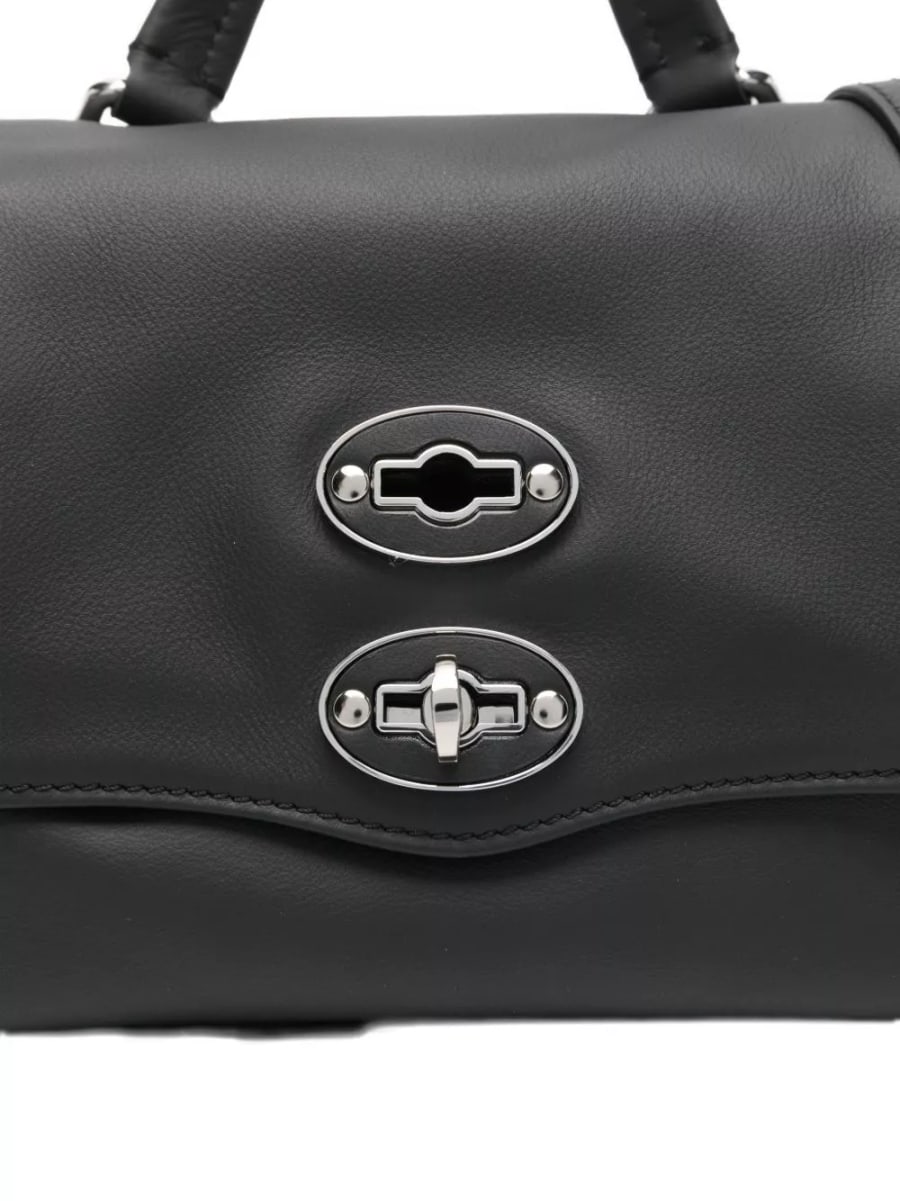 Zanellato Borsa a mano in pelle baby Postina Saeta, view 2