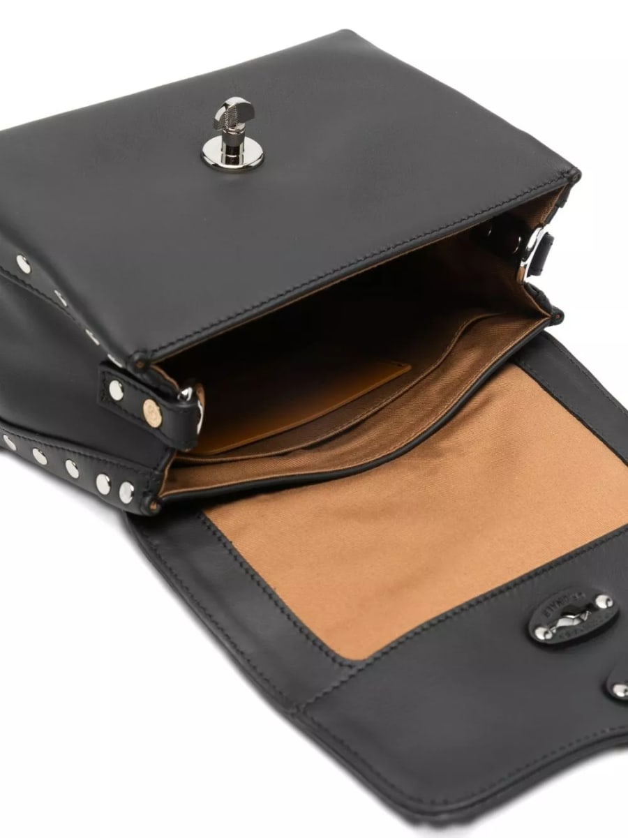 Zanellato Borsa a mano in pelle baby Postina Saeta, view 4