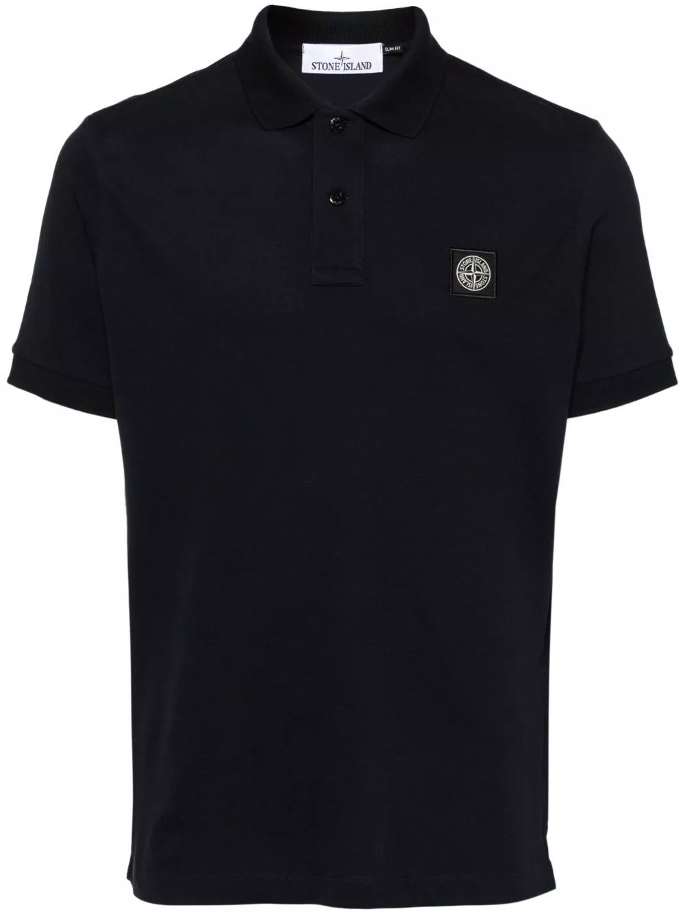 Stone Island la polo in cotone con logo