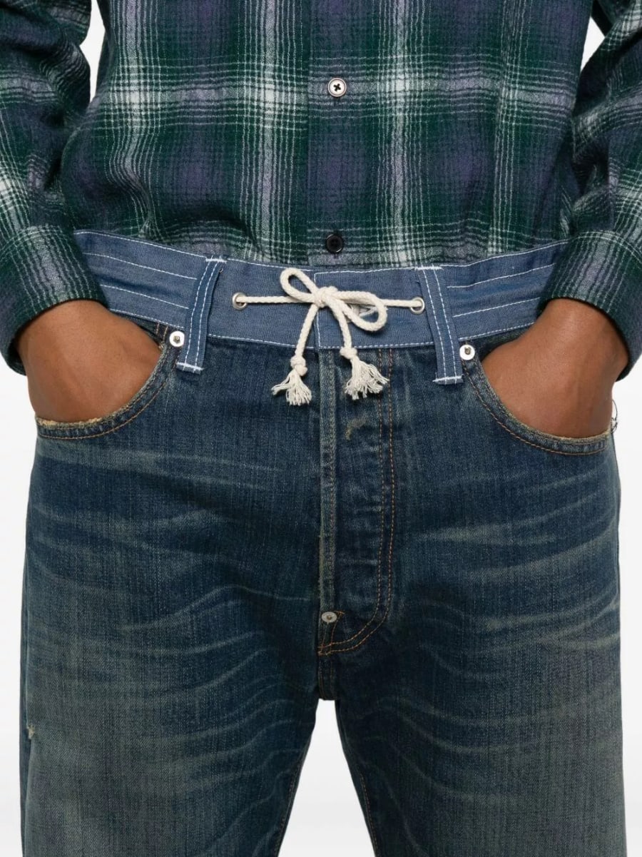 Junya watanabe x levi's jeans Jeans in cotone denim, view 3