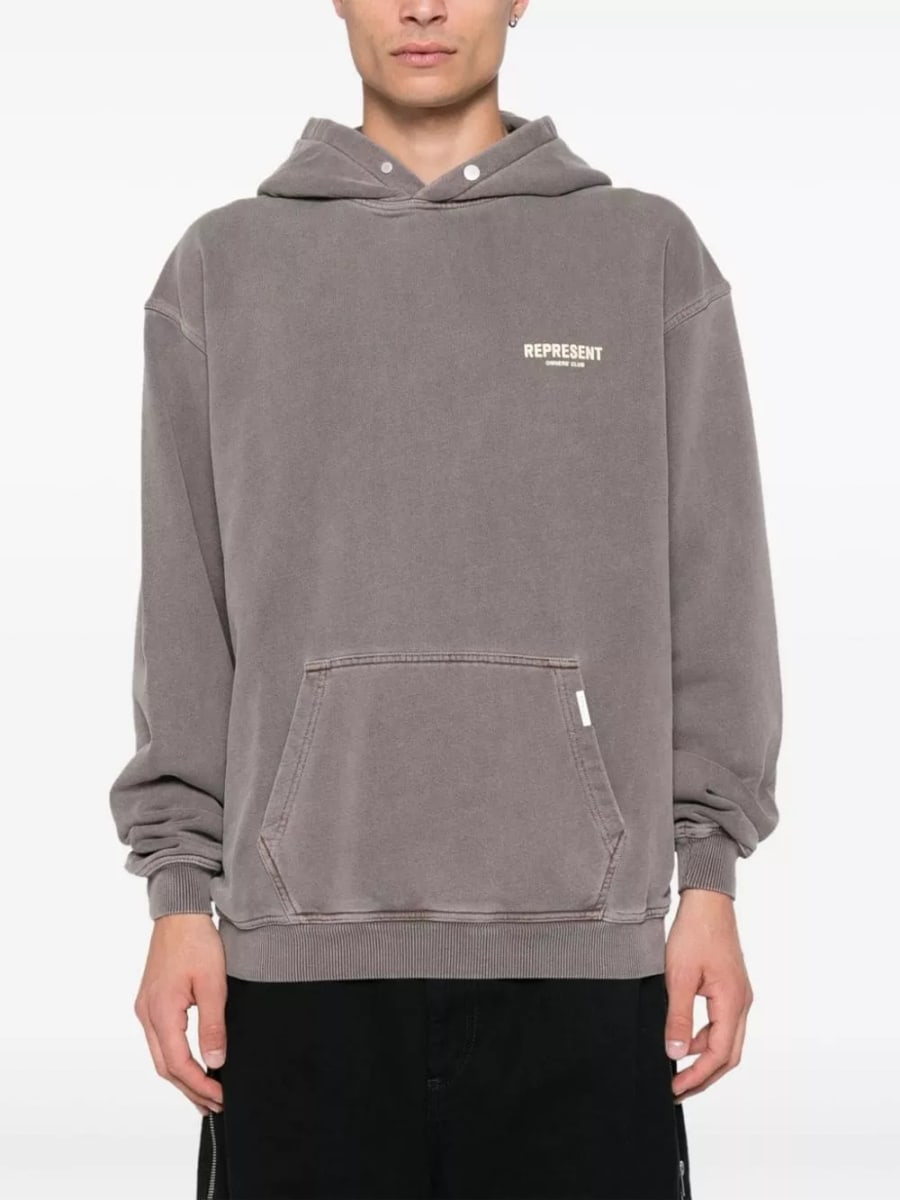 Represent Hoodie con logo, view 2