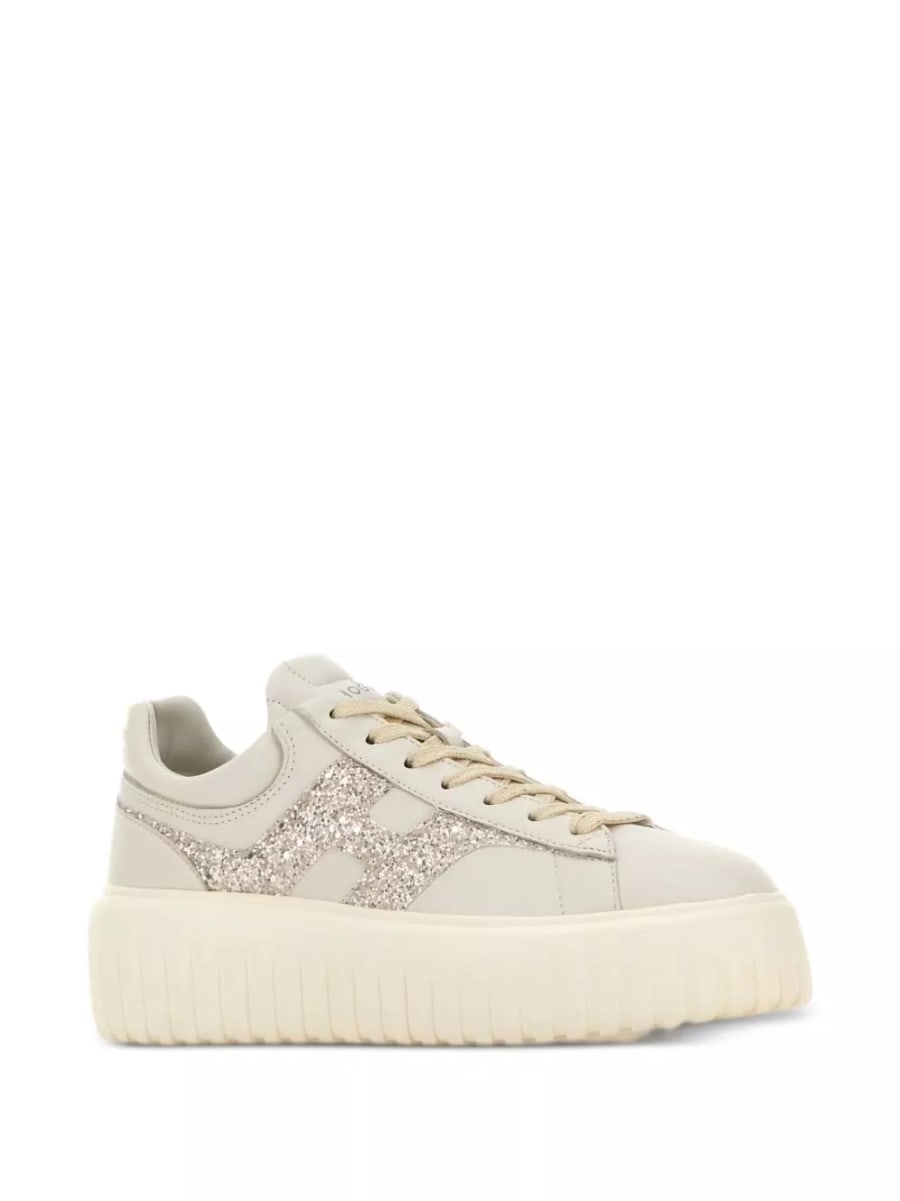 Hogan Sneakers in pelle H-Stripes, view 2