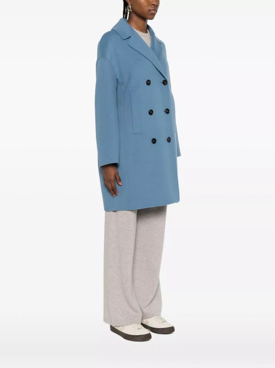 'S Max Mara Cappotto in lana doppiopetto