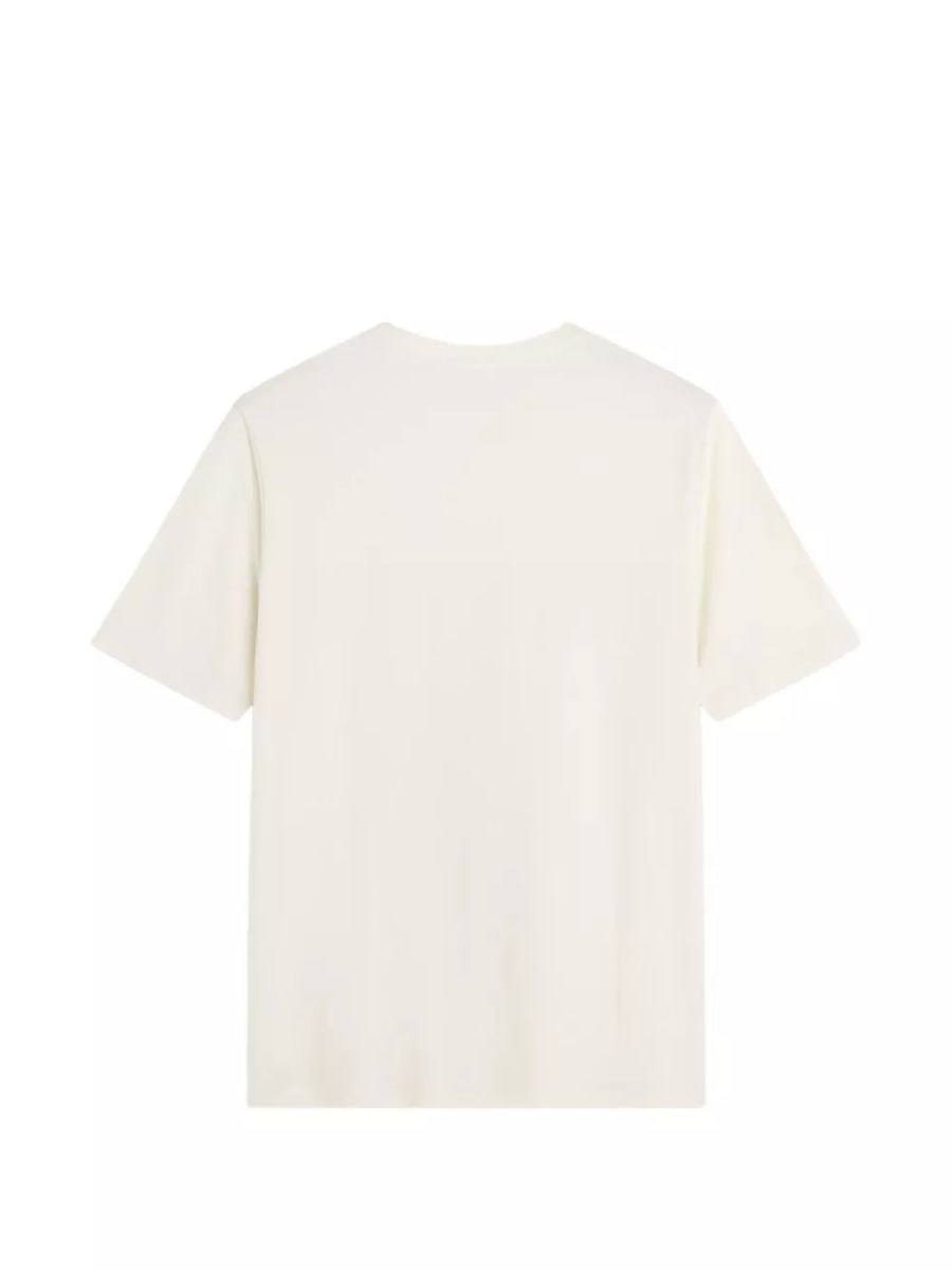 Maison kitsune' T-shirt in cotone Fox Head, view 5