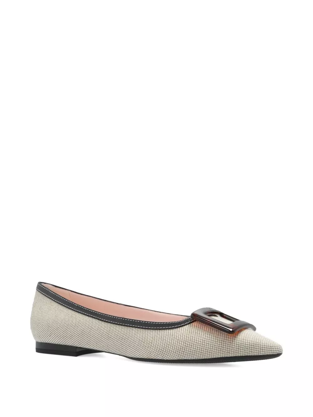 Roger Vivier Ballerine in pelle Gommettine, view 2