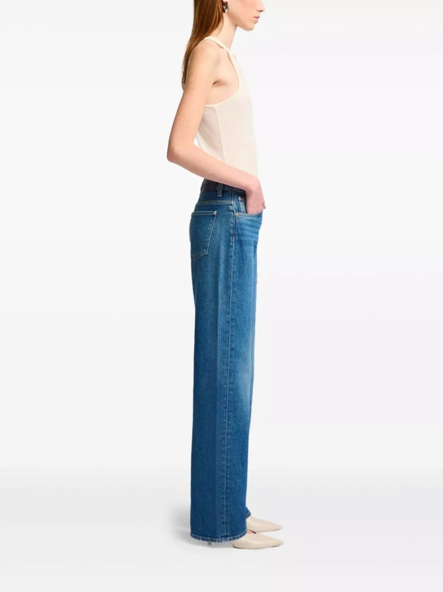 7 for all mankind Jeans Tess in denim, view 3