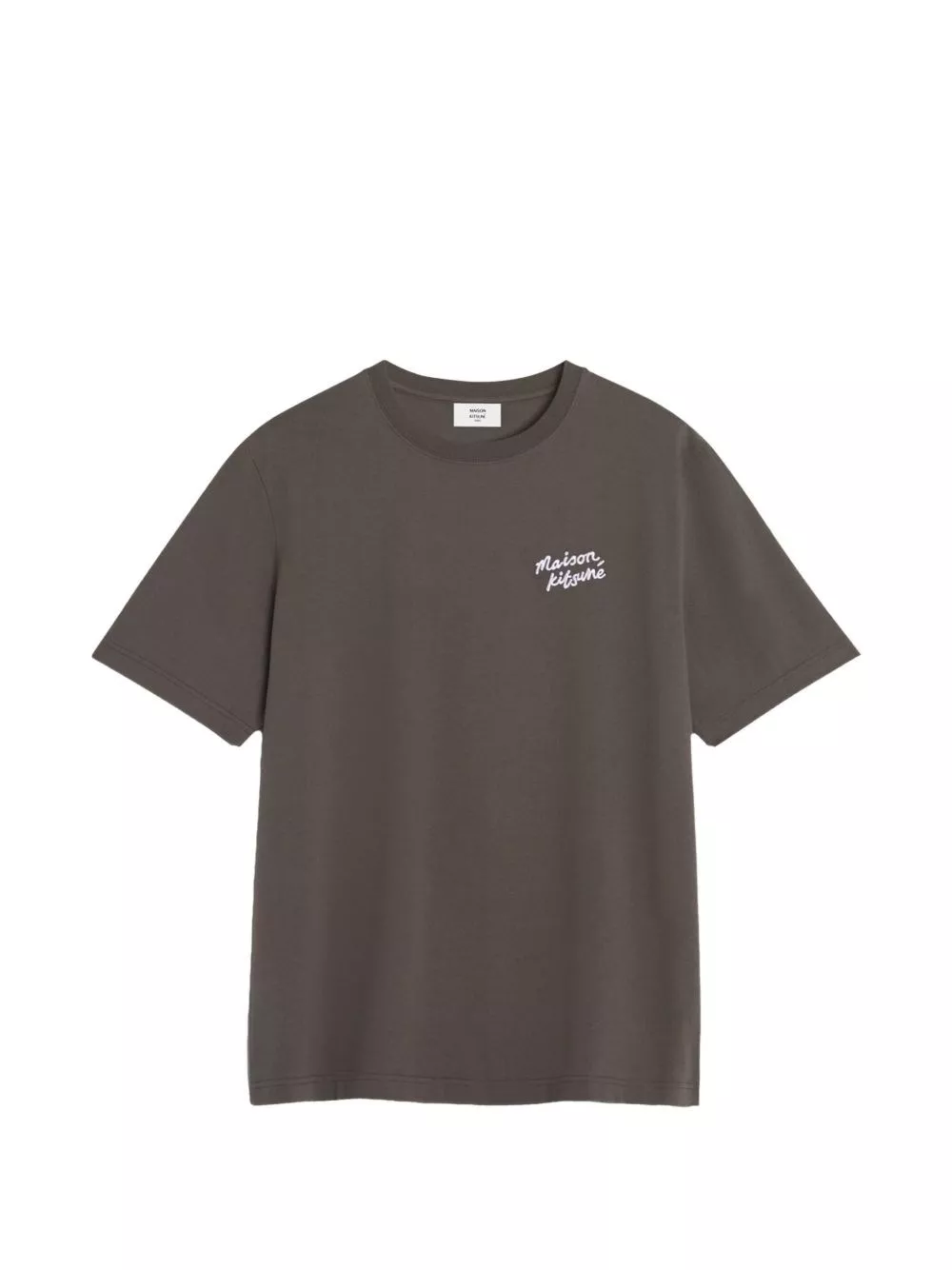 Maison kitsune' T-shirt in cotone Handwriting