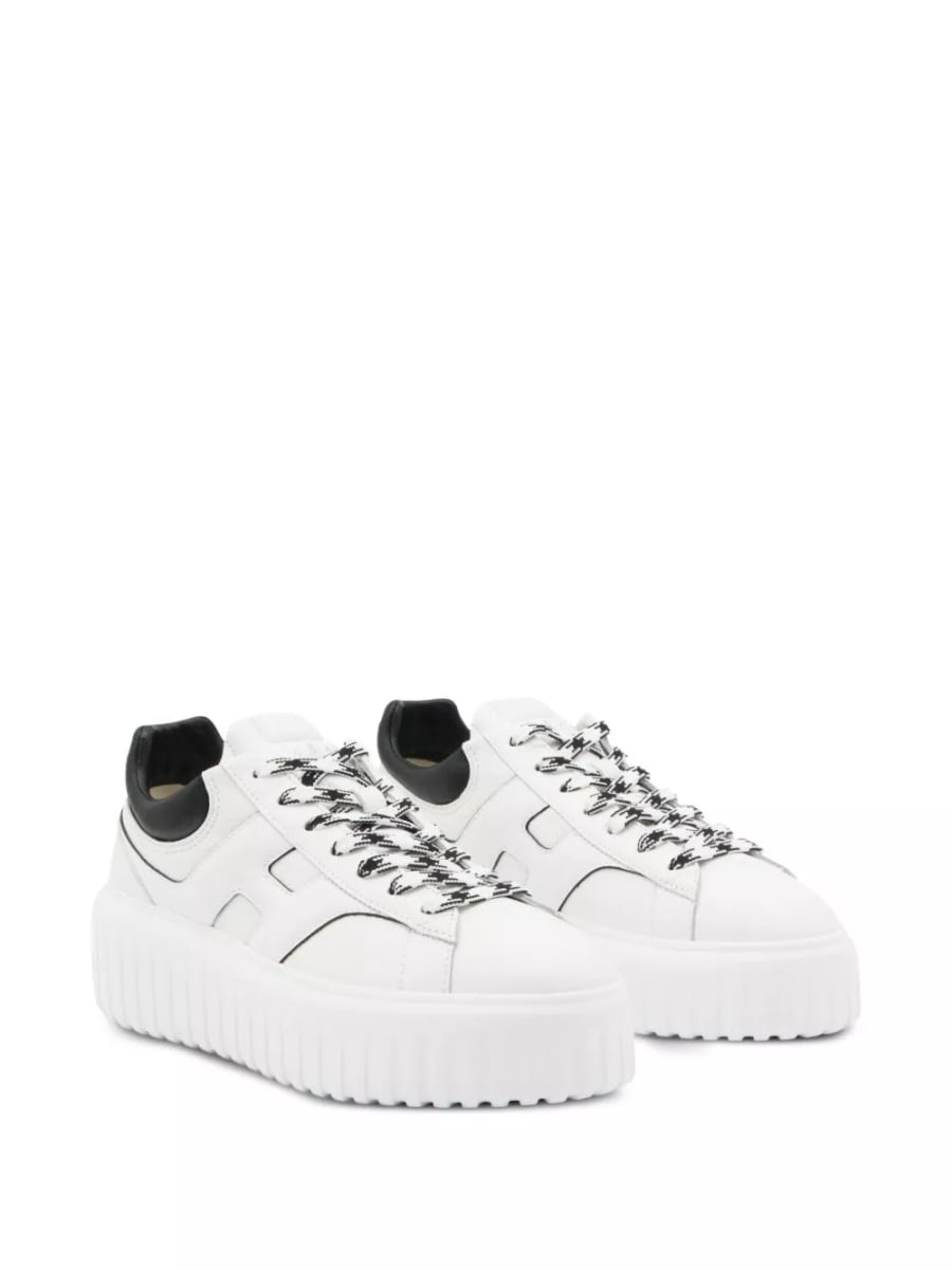 Hogan Sneakers in pelle H-Stripes, view 2