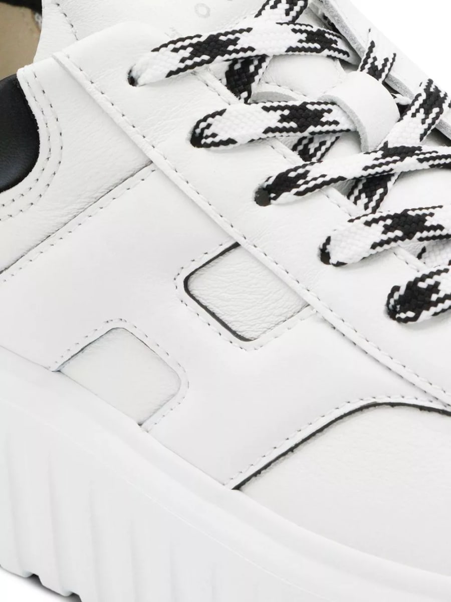 Hogan Sneakers in pelle H-Stripes, view 3