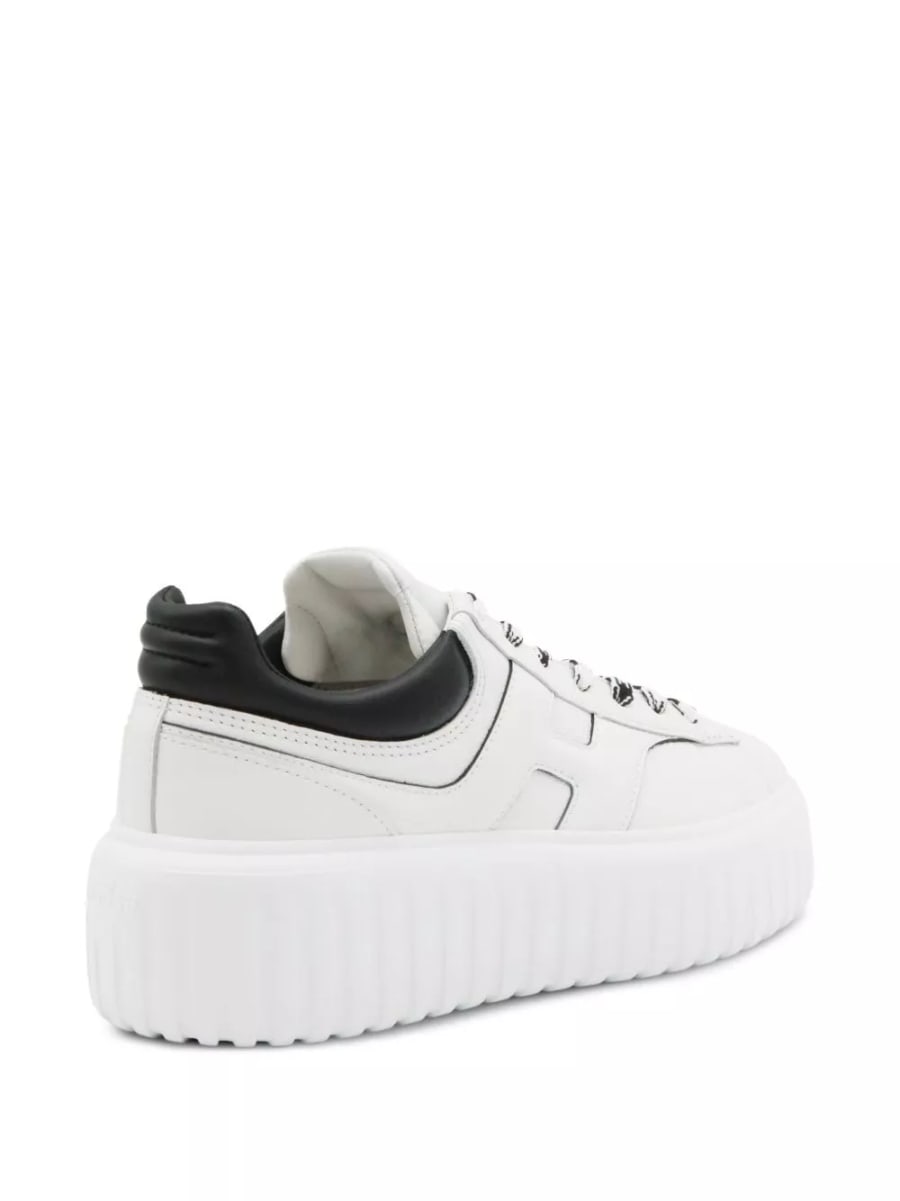 Hogan Sneakers in pelle H-Stripes, view 4
