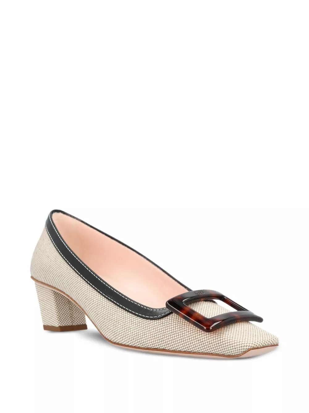 Roger Vivier Decolleté Belle Vivier in pelle, view 2