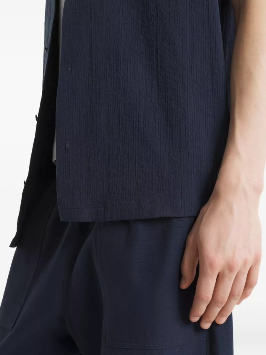 Maison kitsune' Camicia in cotone, view 3