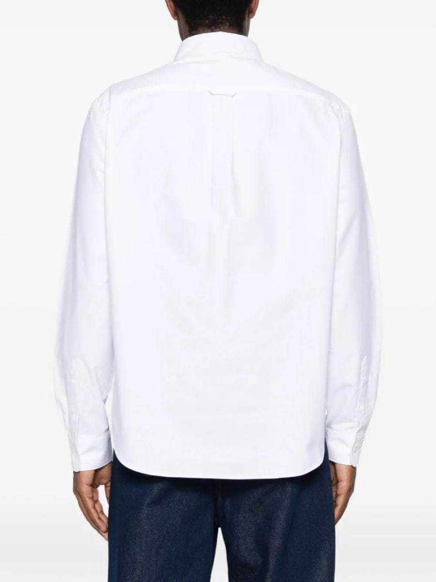Maison kitsune' Camicia in cotone Profile Fox, view 3