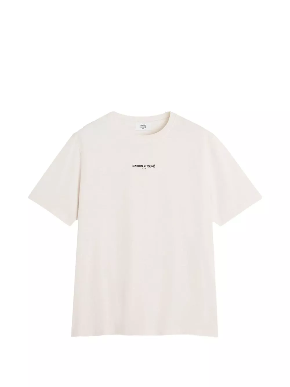 Maison kitsune' T-shirt in cotone con logo