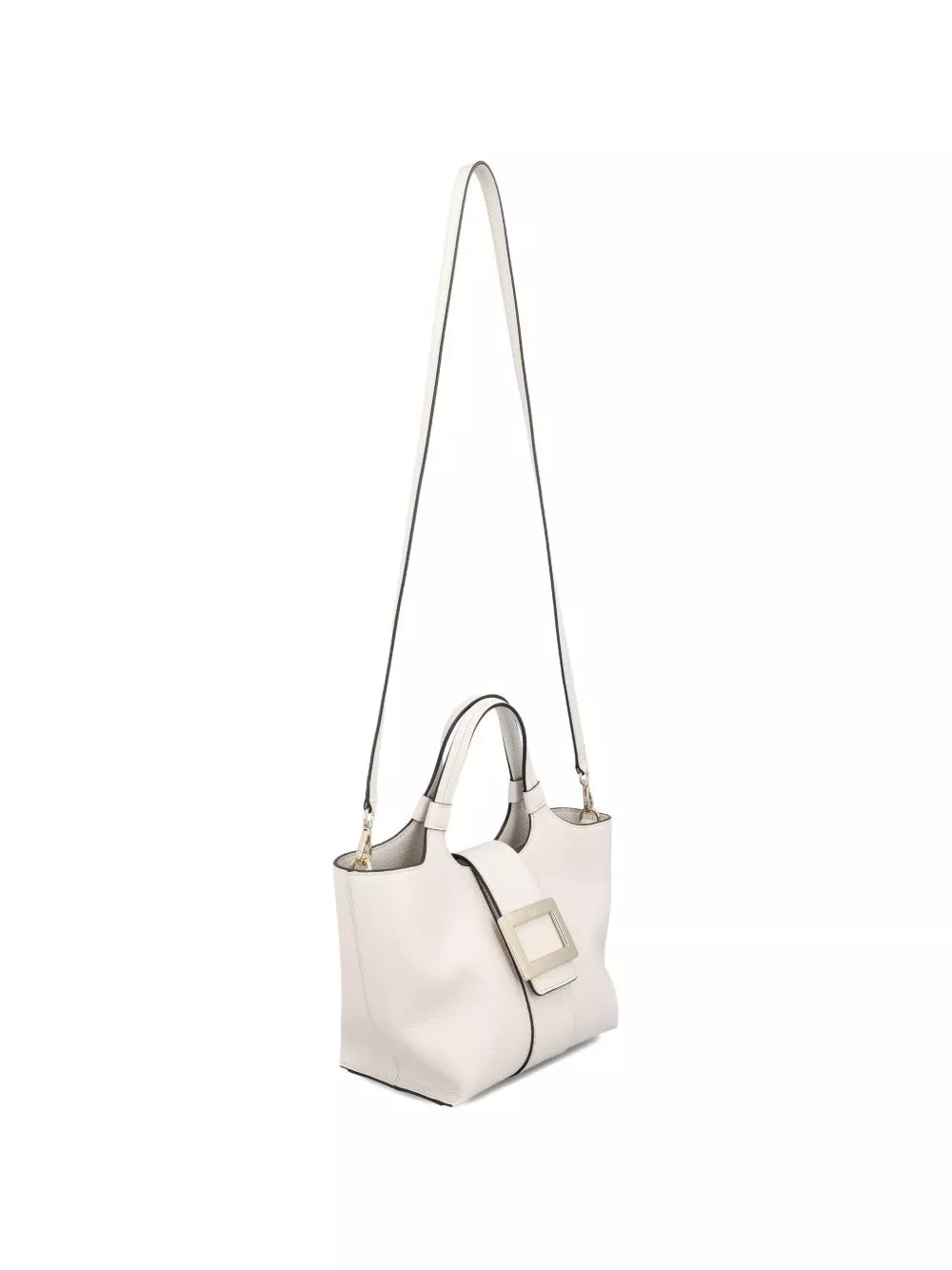 Roger Vivier Belle Vivier mini leather tote, view 2