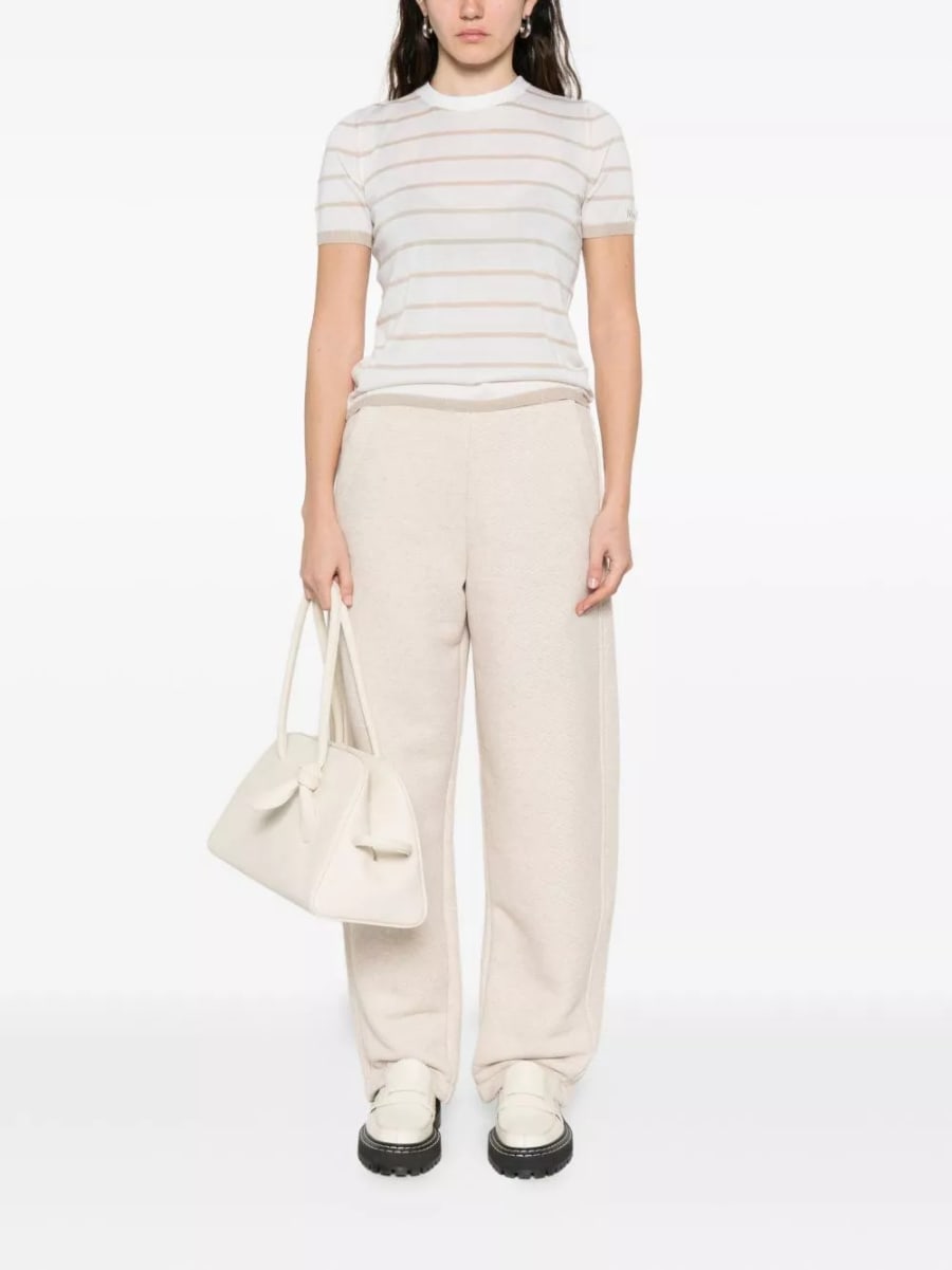 Max Mara T-shirt a righe, view 2