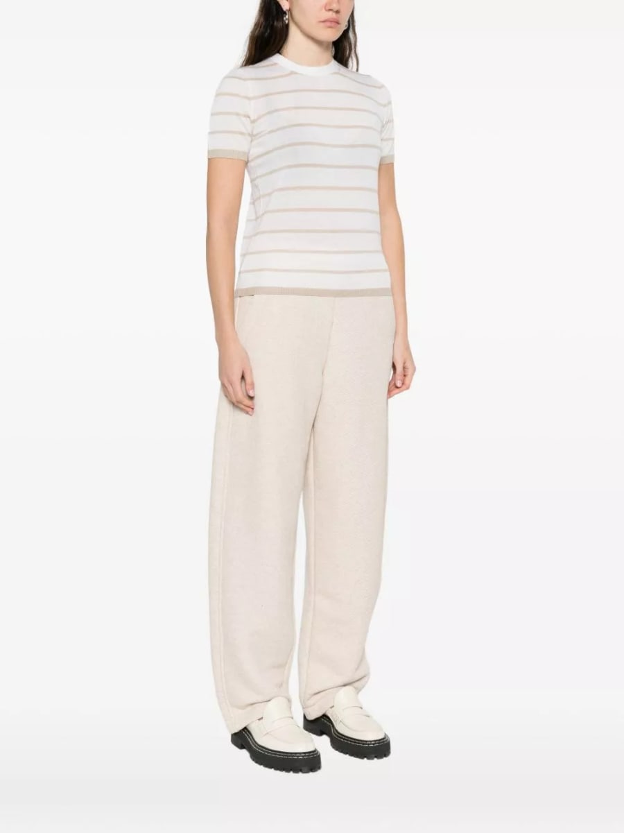 Max Mara T-shirt a righe, view 5