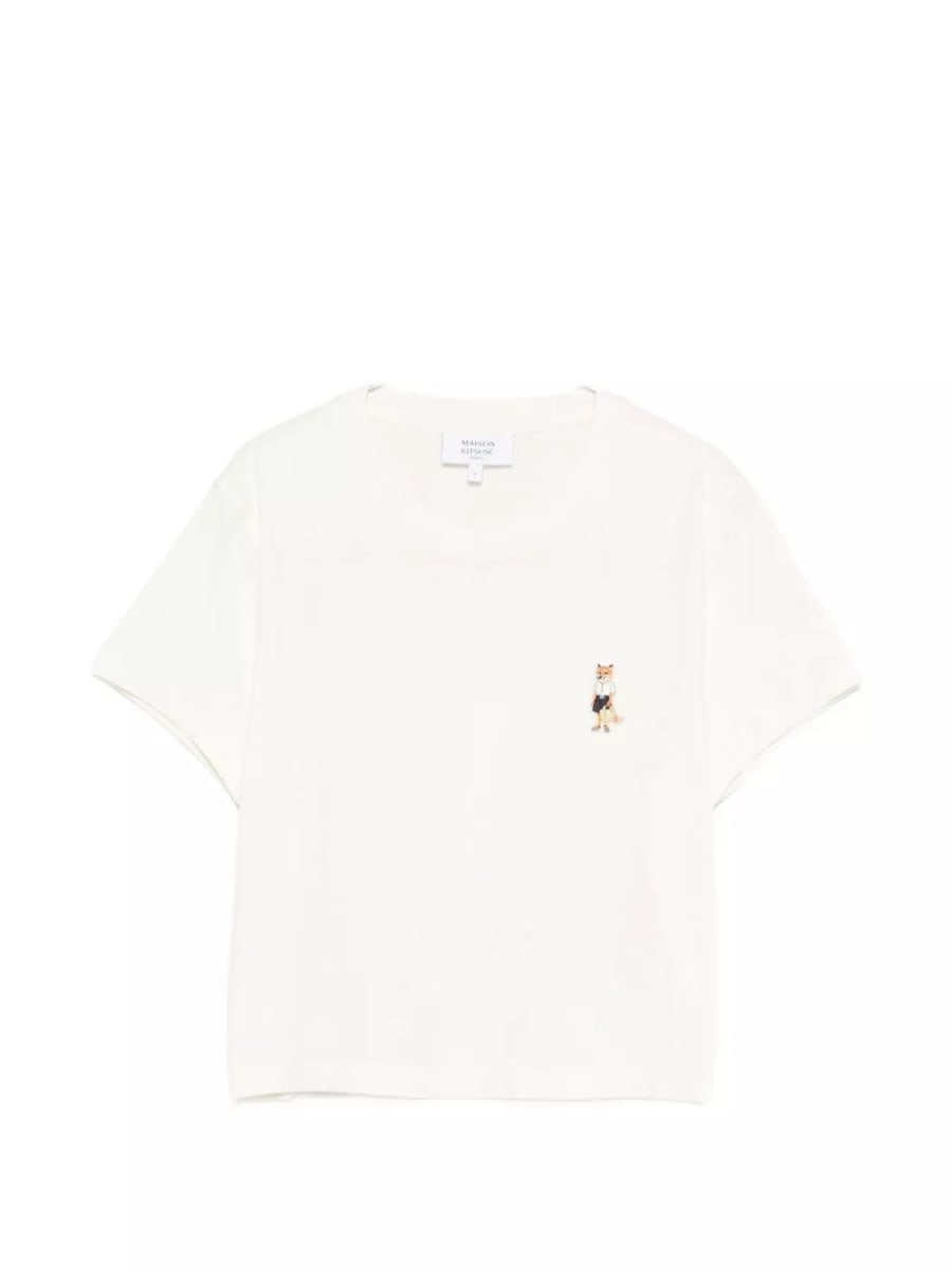 Maison kitsune' T-shirt in cotone Dressed Fox