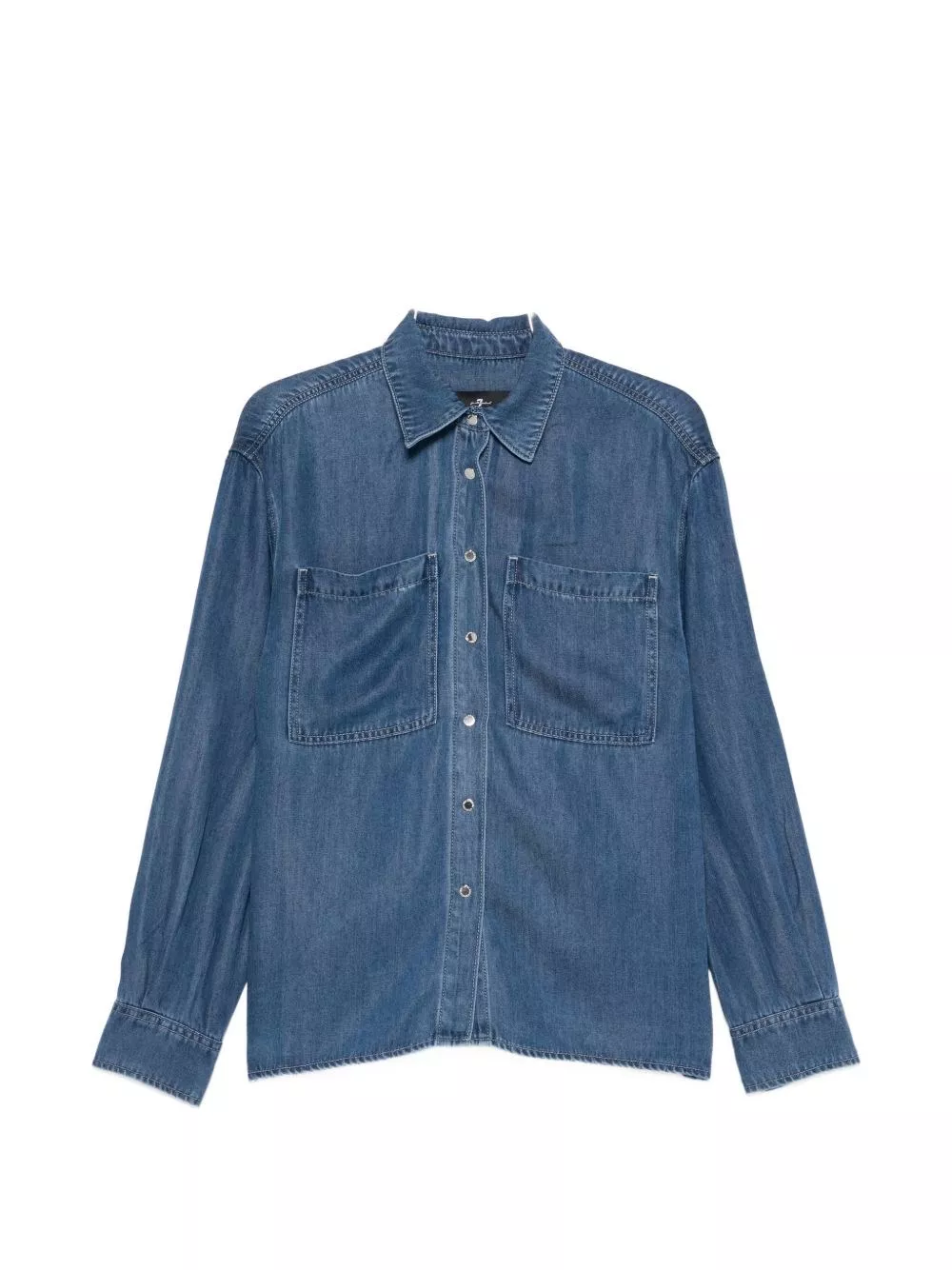 7 for all mankind Camicia in denim di cotone