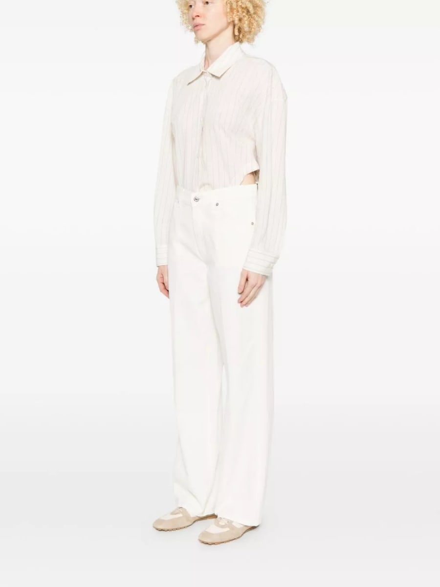 7 for all mankind Pantaloni in lino, view 2