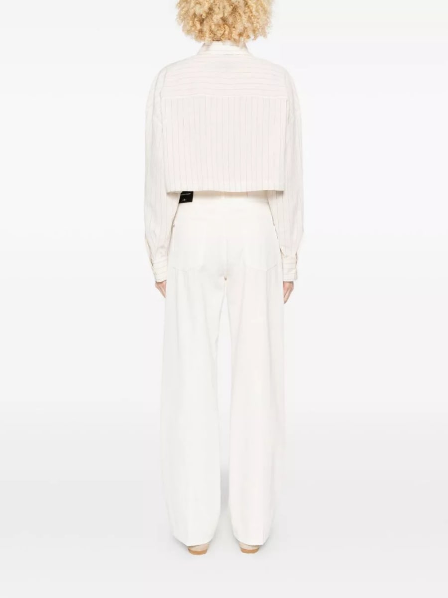 7 for all mankind Pantaloni in lino, view 4