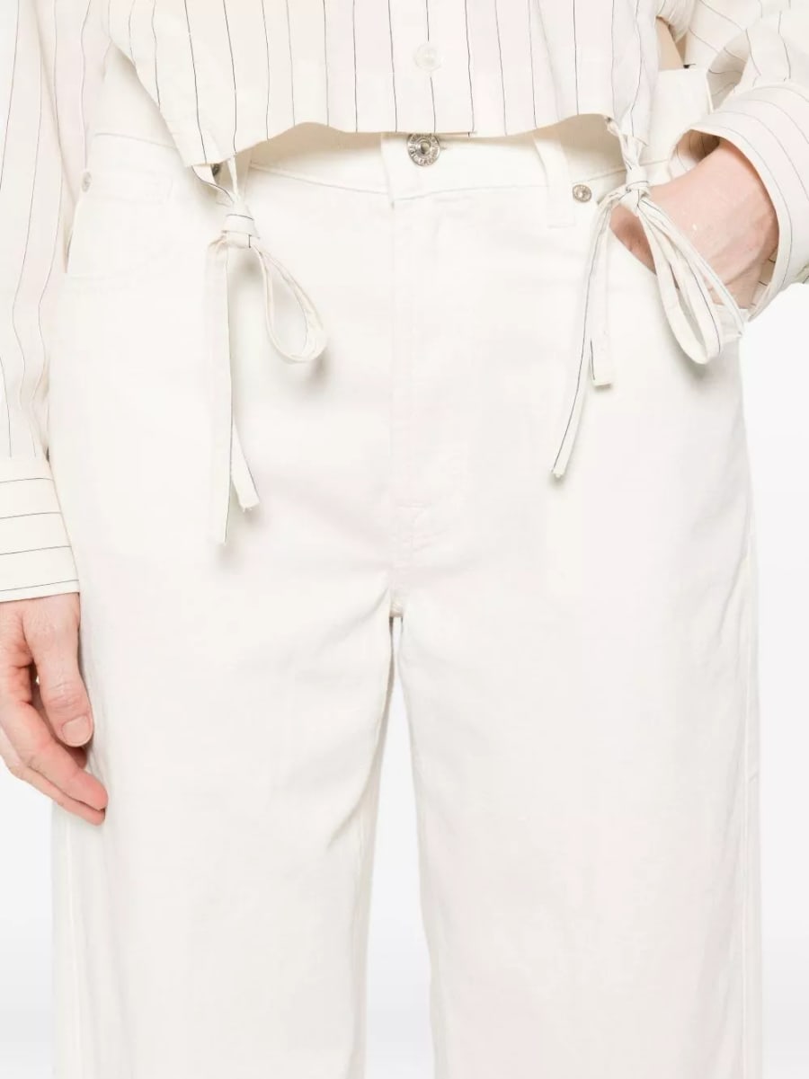 7 for all mankind Pantaloni in lino, view 5