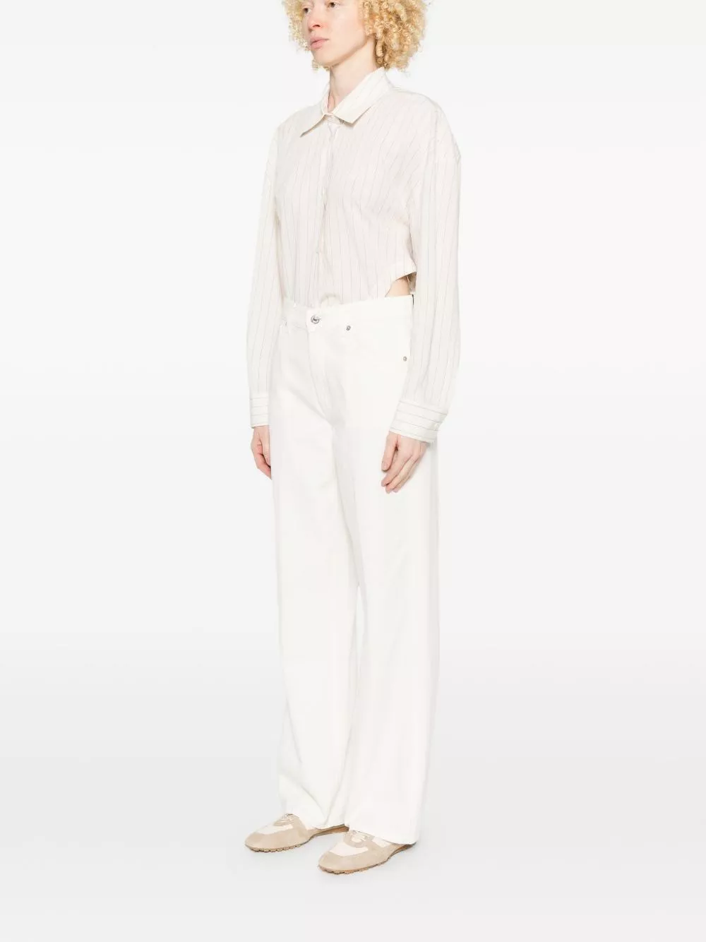7 for all mankind Pantaloni in lino, view 2