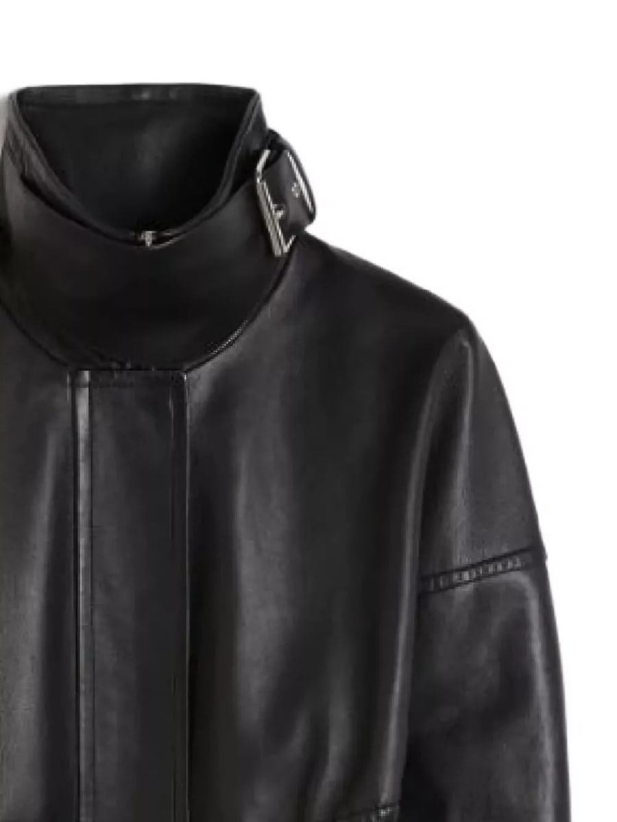 Sportmax Giacca in pelle, view 2