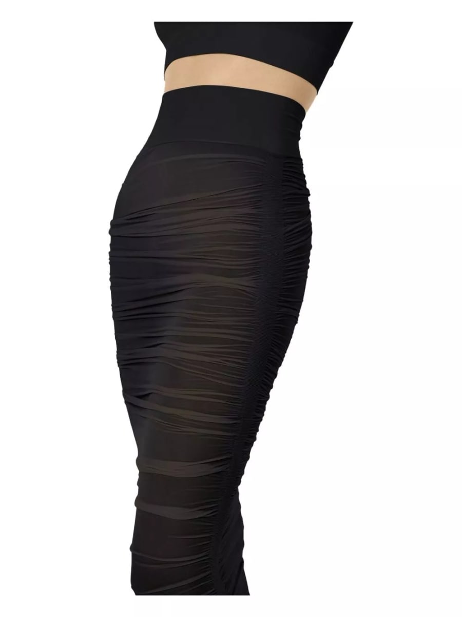 Wolford Gonna midi trasparente, view 3