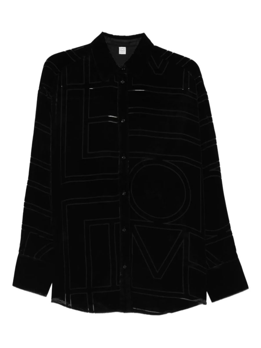 Toteme Camicia da pigiama Monogram