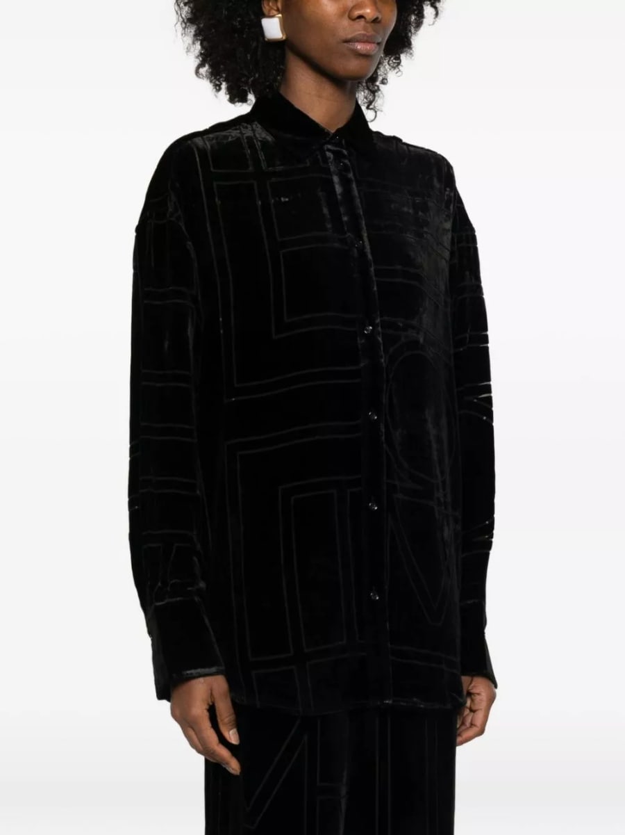 Toteme Camicia da pigiama Monogram, view 2
