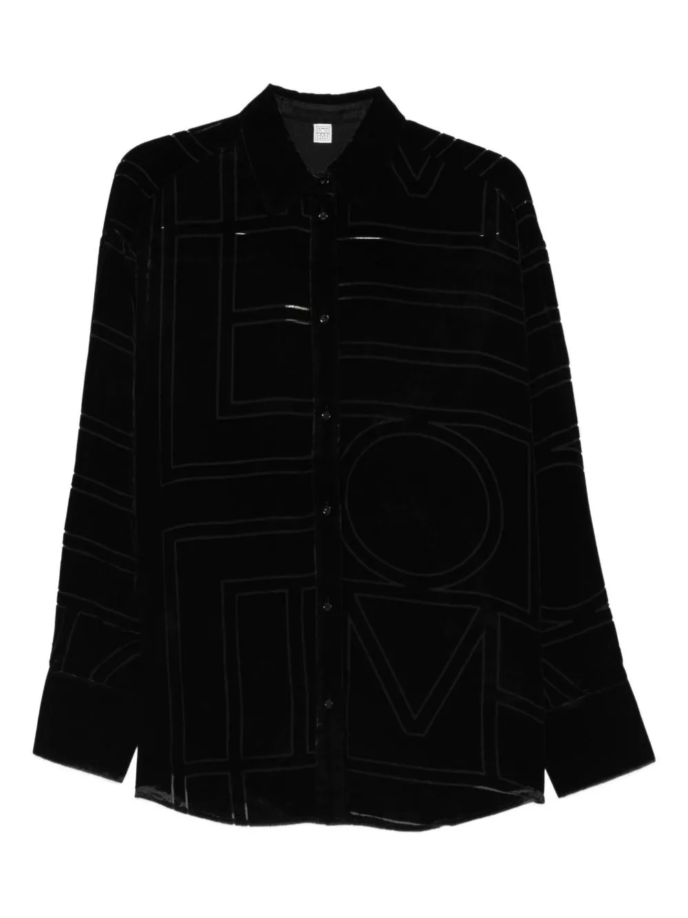 Toteme Camicia da pigiama Monogram