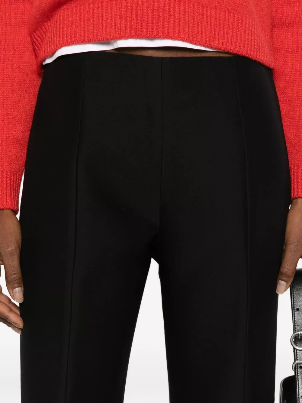 Toteme Pantaloni slim in lana, view 2
