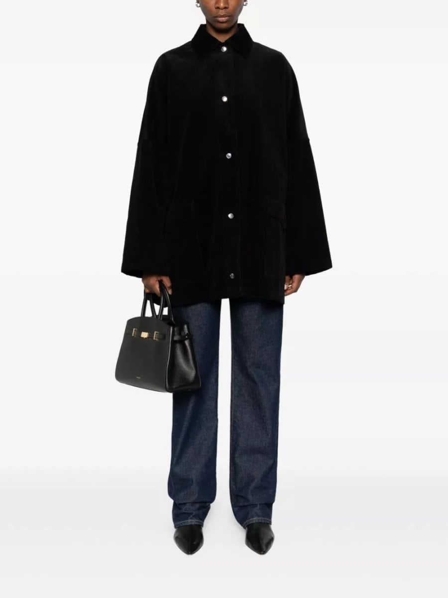 Toteme Giacca overshirt in cotone, view 2