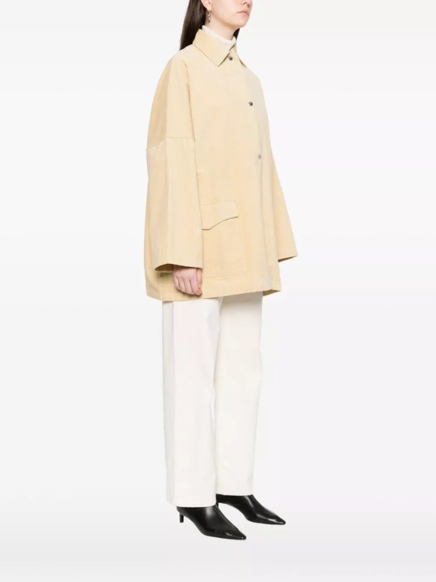 Toteme Giacca overshirt in cotone, view 4