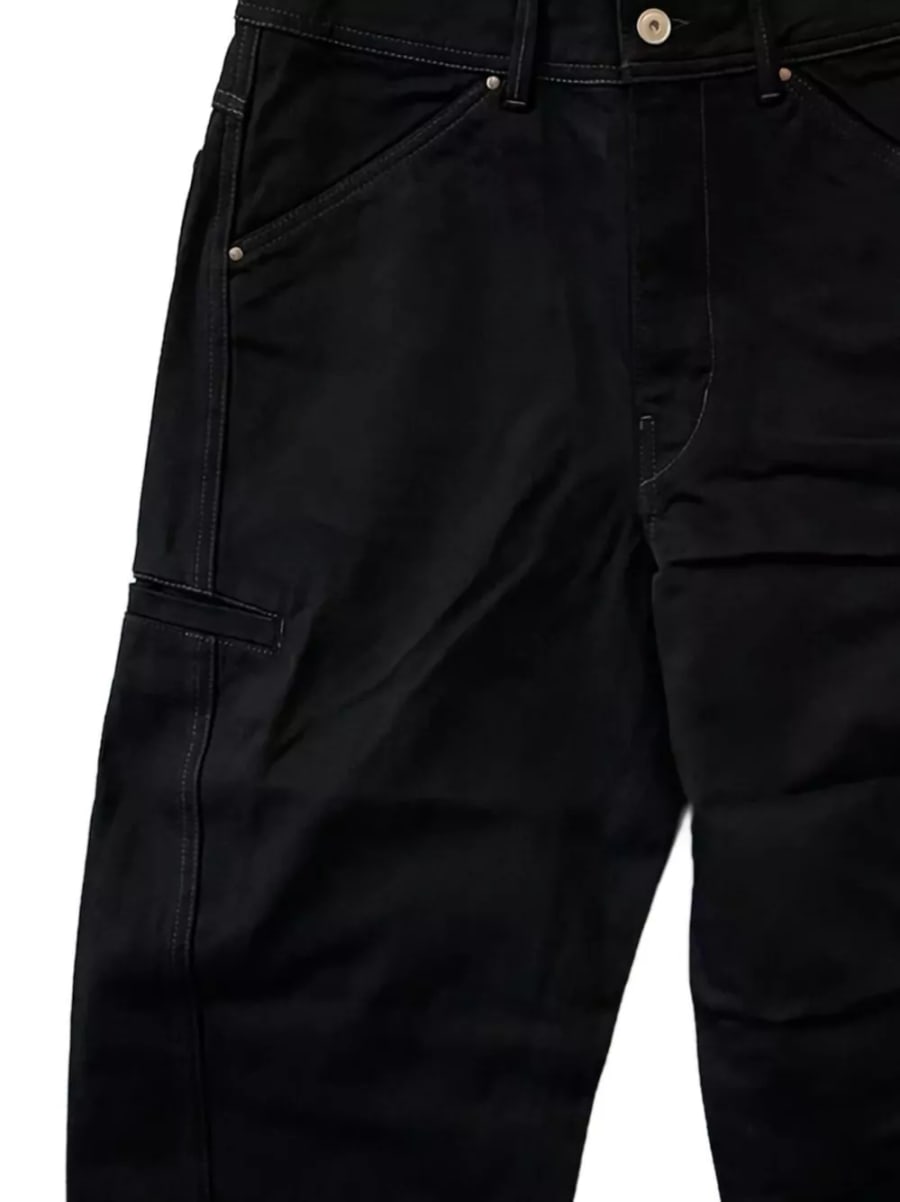 Lemaire Pantaloni in cotone twisted, view 2