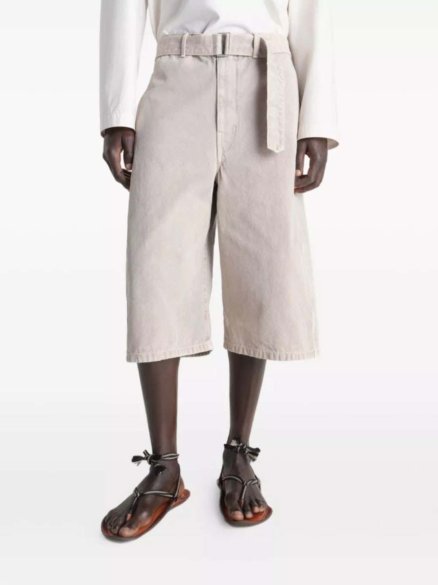 Lemaire Bermuda in denim, view 3