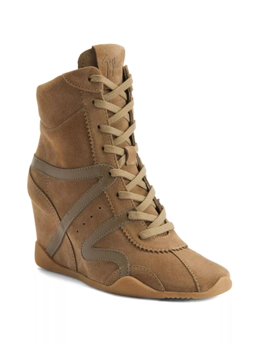 Giuseppe zanotti Stivali in pelle scamosciata, view 2