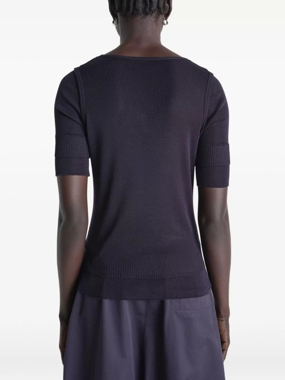 Lemaire Top in misto seta, view 2