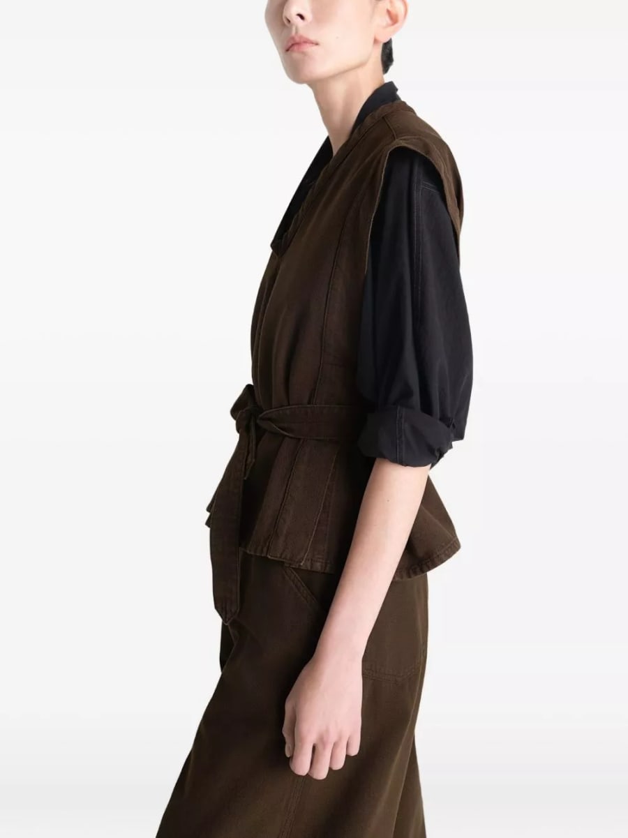 Lemaire Top in cotone, view 4