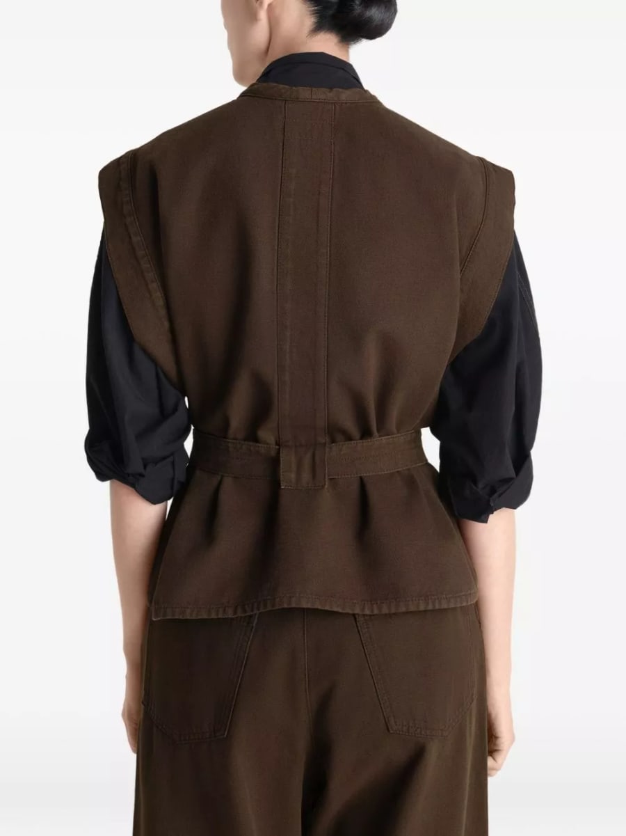 Lemaire Top in cotone, view 5