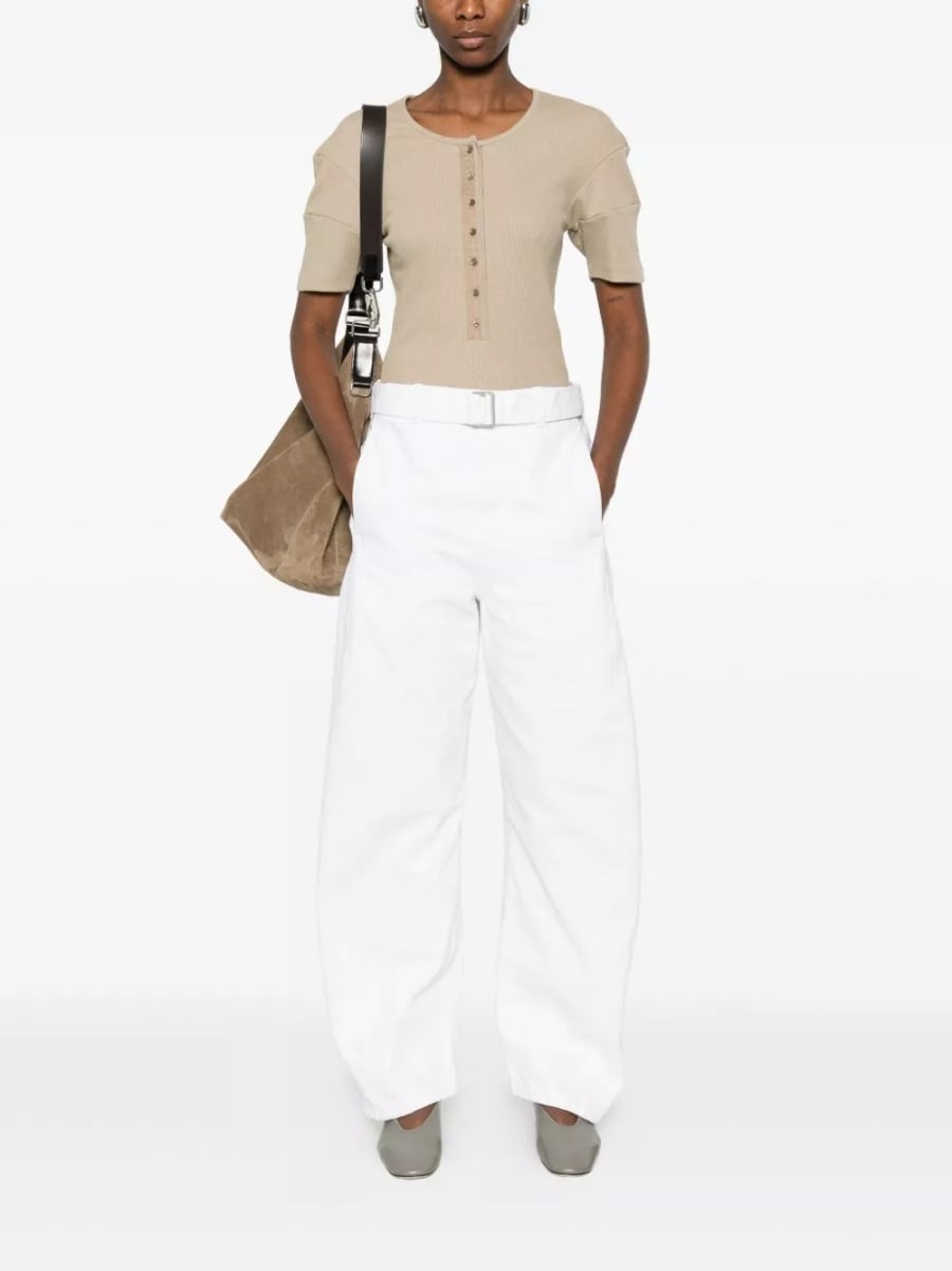 Lemaire Jeans in cotone twisted, view 2
