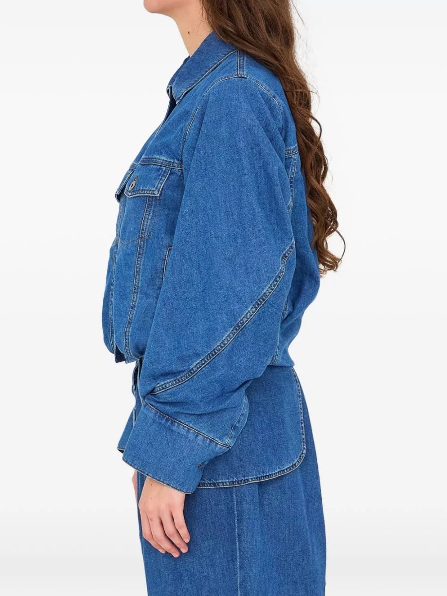 Loewe Giacca in denim di cotone, view 3