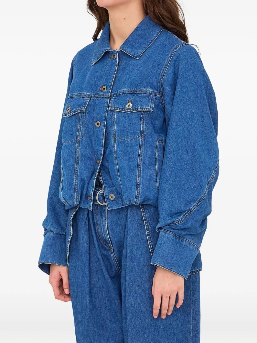 Loewe Giacca in denim di cotone, view 4