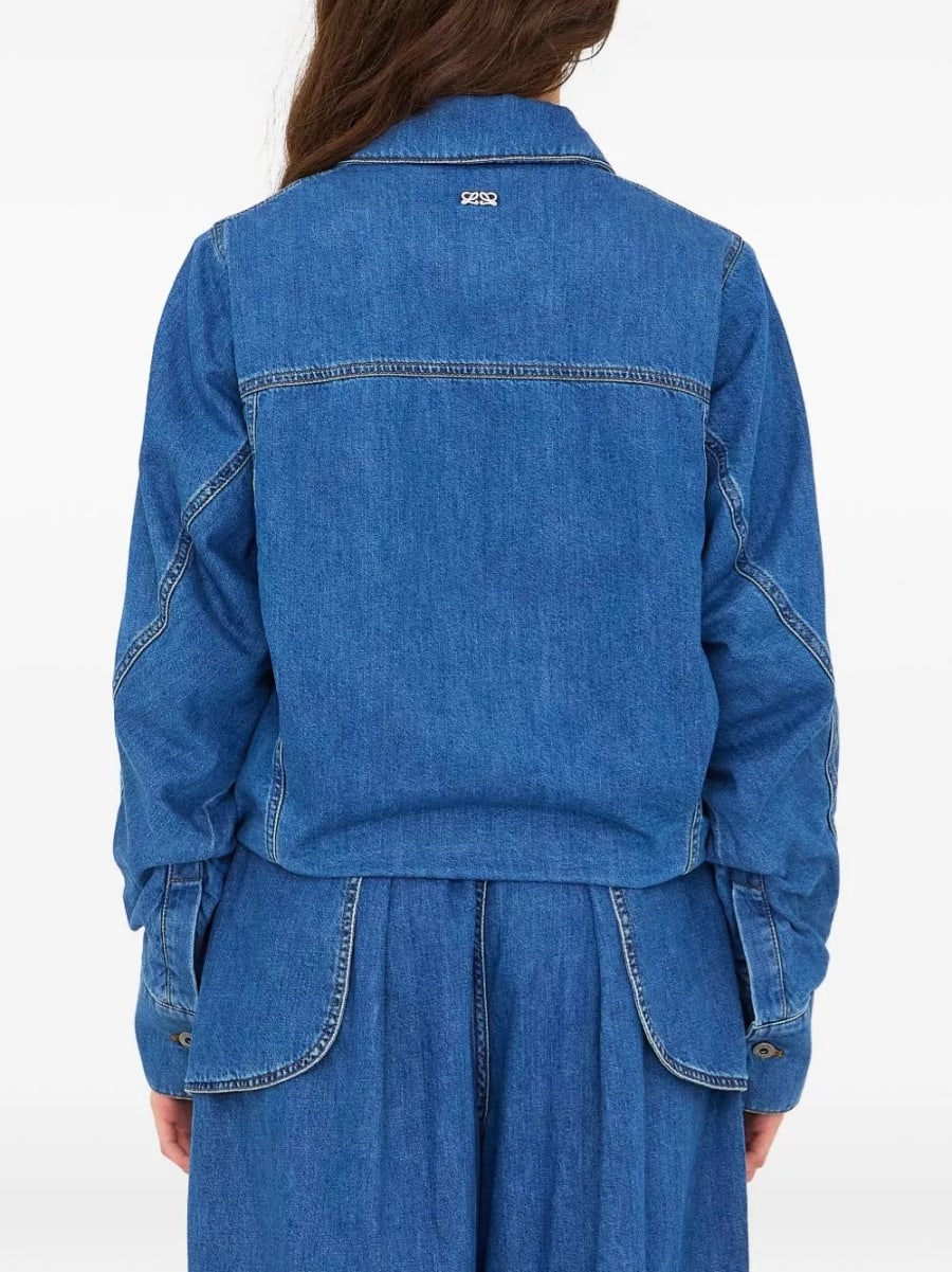 Loewe Giacca in denim di cotone, view 5