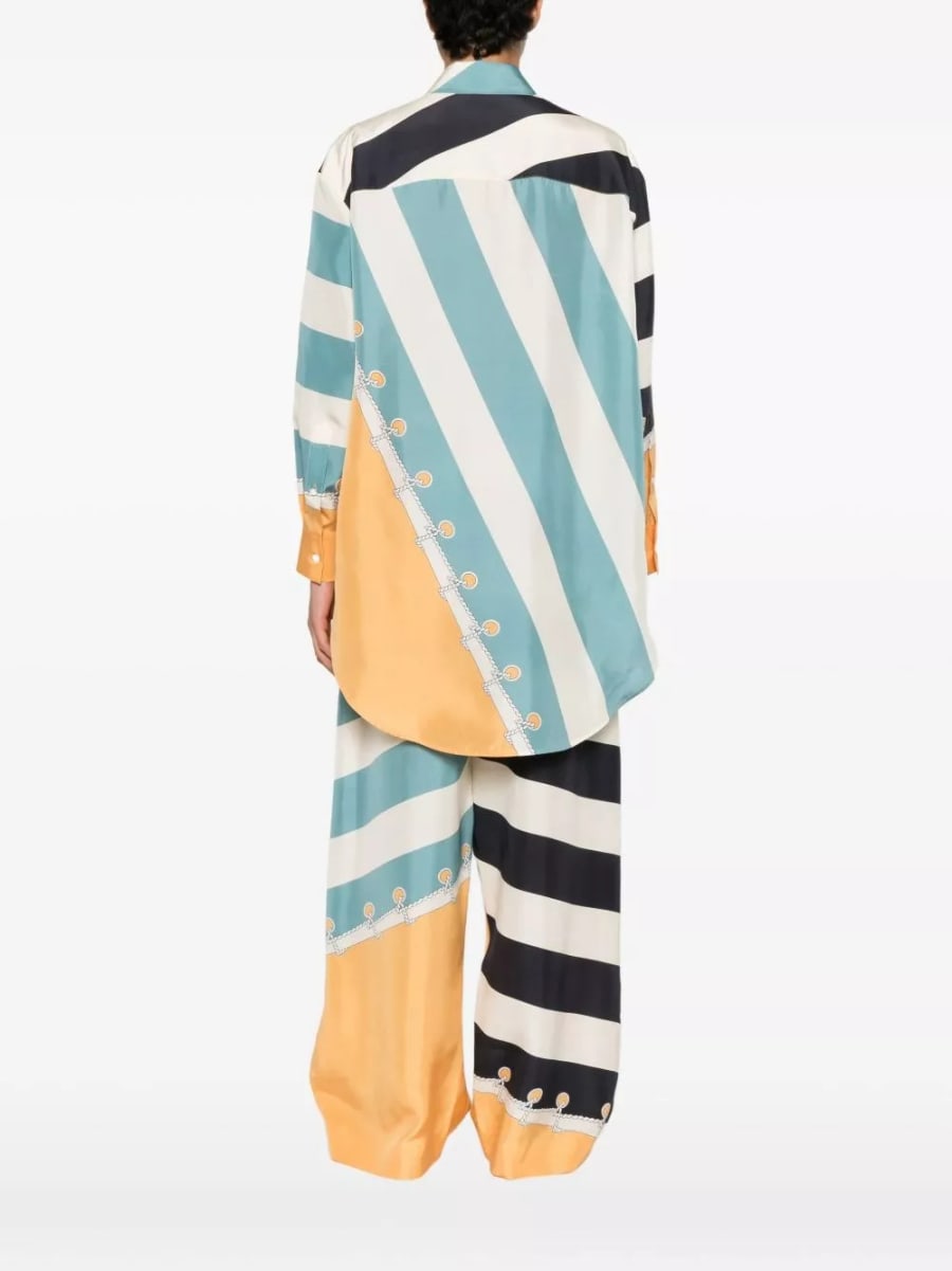 Loewe Camicia in seta stampata, view 2
