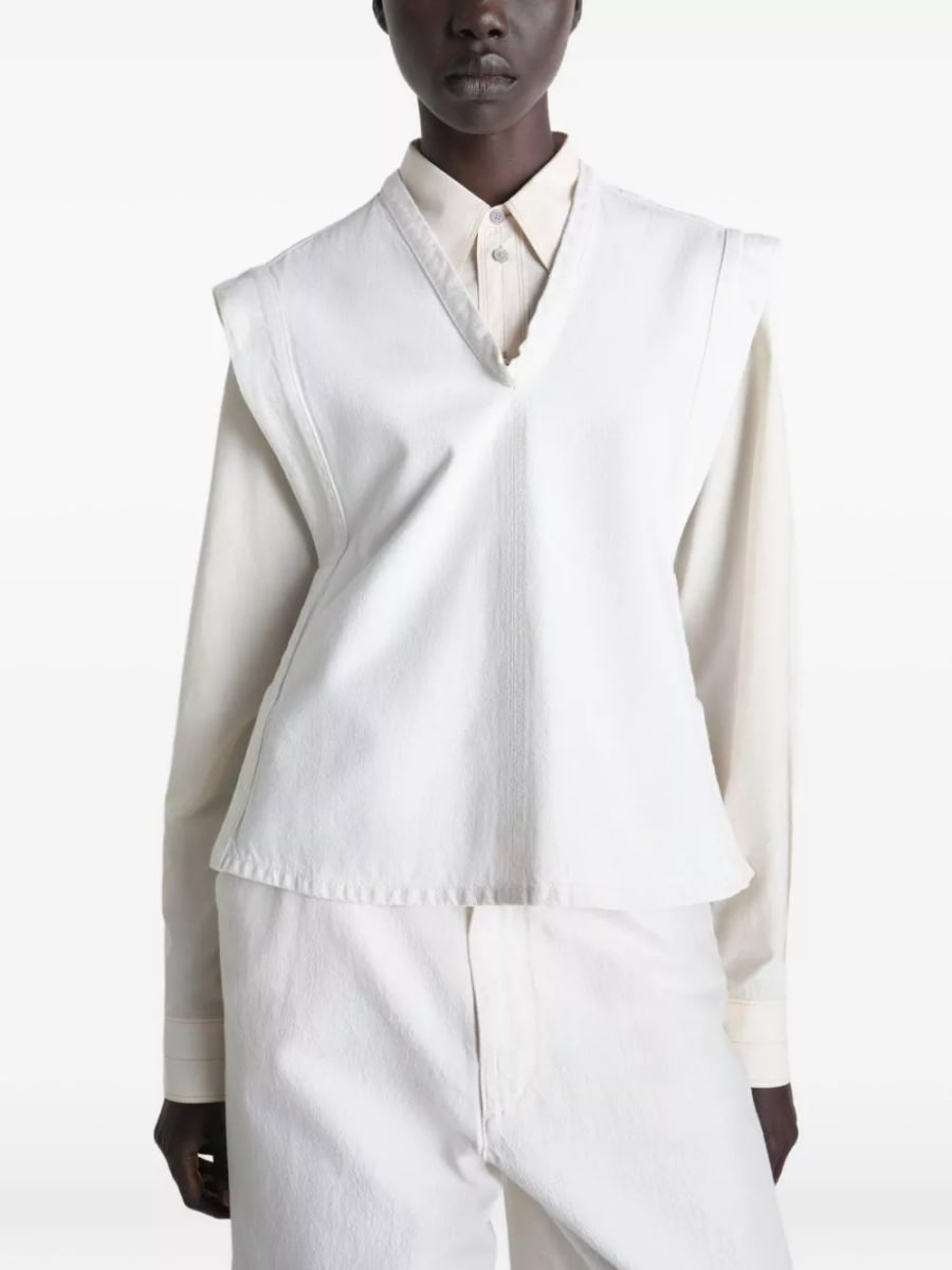 Lemaire Top in cotone, view 6