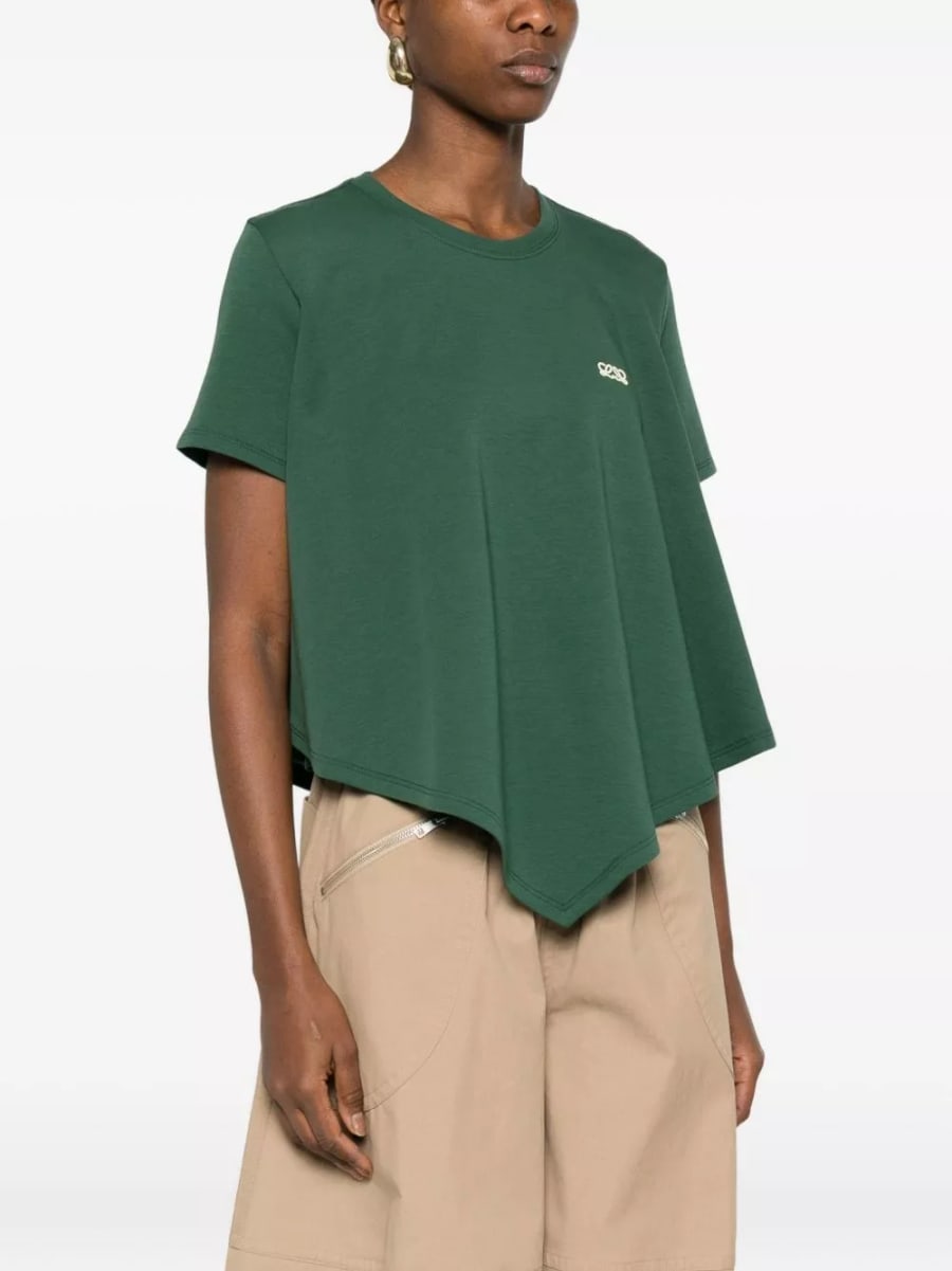Loewe T-shirt in cotone con logo, view 3