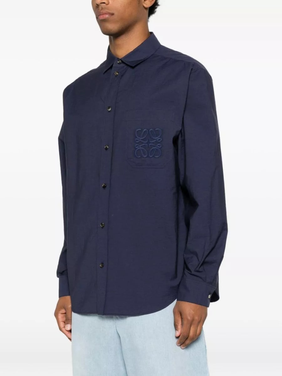 Loewe paula's ibiza Camicia in misto cotone, view 5